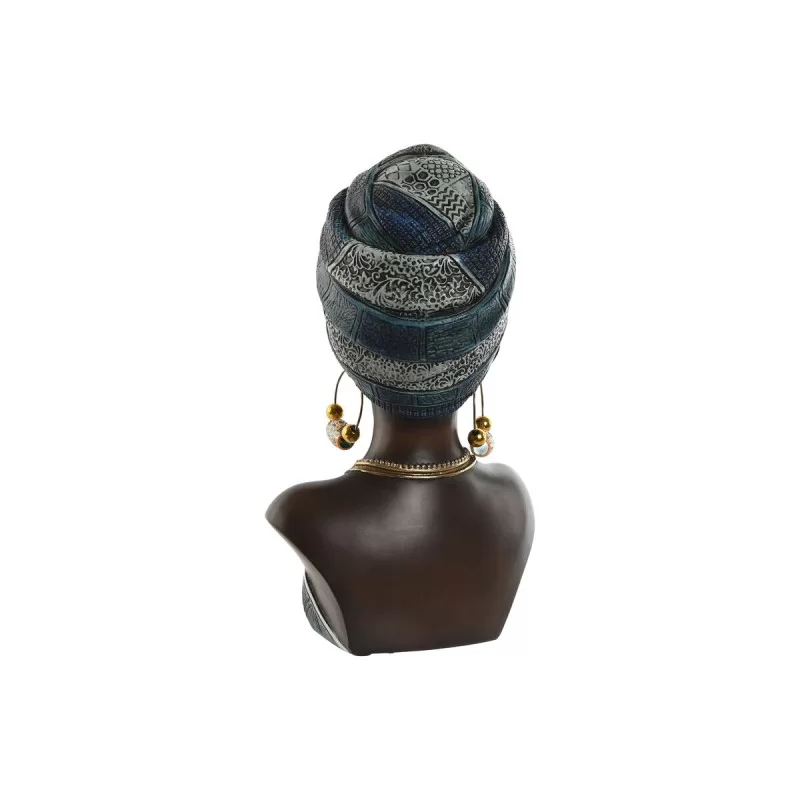 Decorative Figure Home ESPRIT Blue Black Golden...