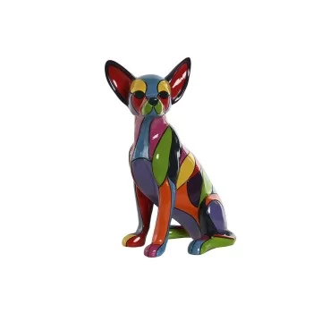 Decorative Figure Home ESPRIT Multicolour Dog 17 x 11 x...