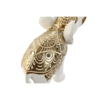 Decorative Figure Home ESPRIT Golden Elephant 15 x 6 x 14 cm 2