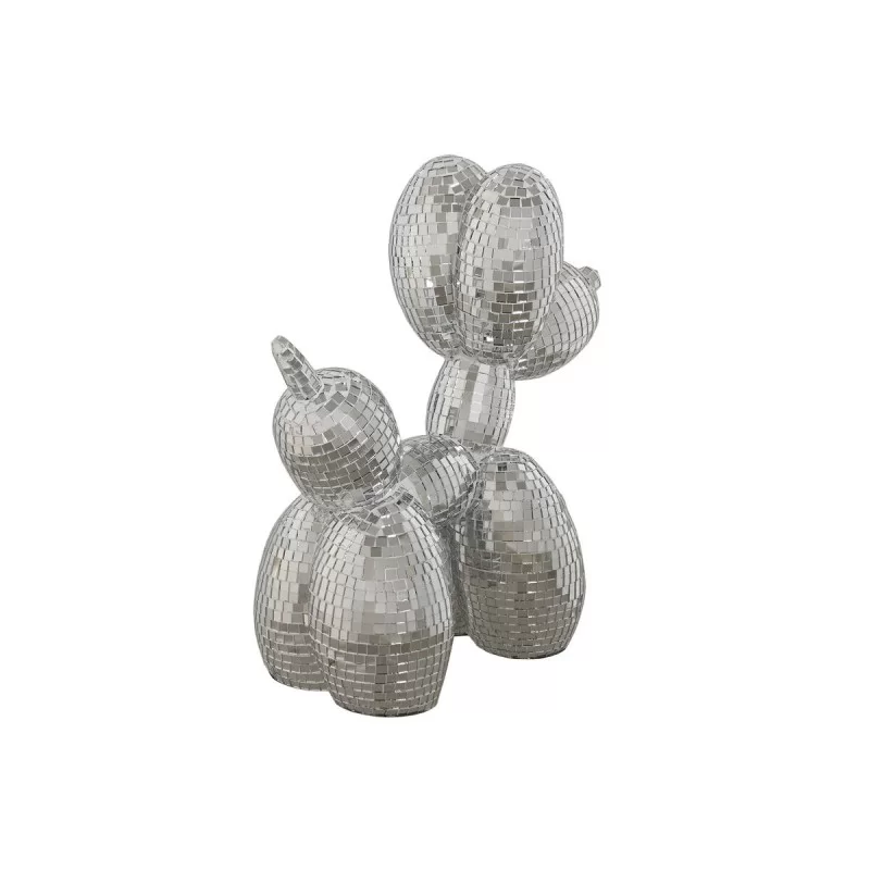 Decorative Figure Home ESPRIT Silver Dog 26 x...