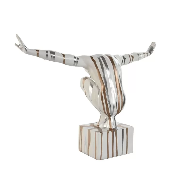 Decorative Figure Home ESPRIT White Golden...