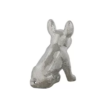 Decorative Figure Home ESPRIT Silver Dog 28 x 17 x 33 cm 2