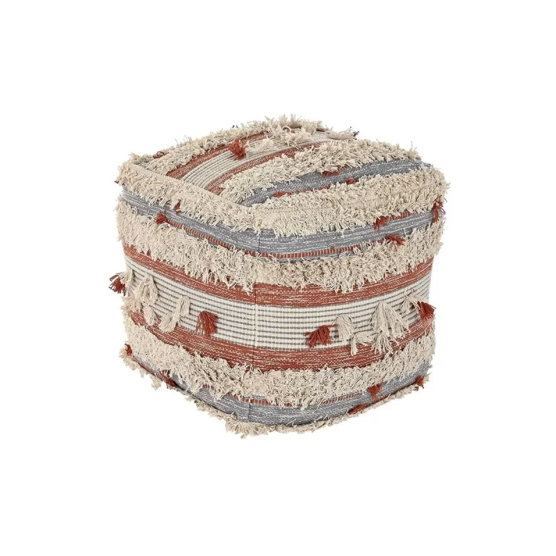 Cushion DKD Home Decor Floor Stripes Orange 50...