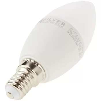 Candle LED Light Bulb Silver Electronics VELA 971714... 2