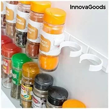 Spice Rack InnovaGoods IG114086 White Self-adhesives 2
