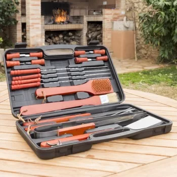 Barbecue Case Barbecase InnovaGoods 18 Pieces 2