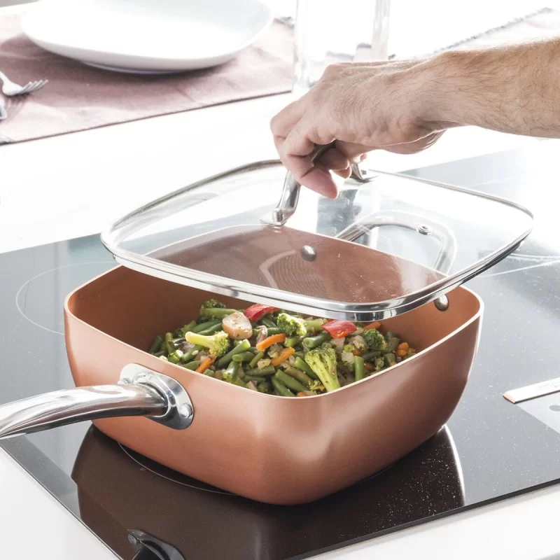 All-Purpose Copper Pan Set 5 in 1 Coppans...