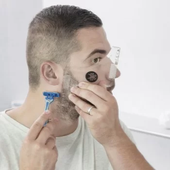 Hipster Barber Beard Template for Shaving InnovaGoods 2