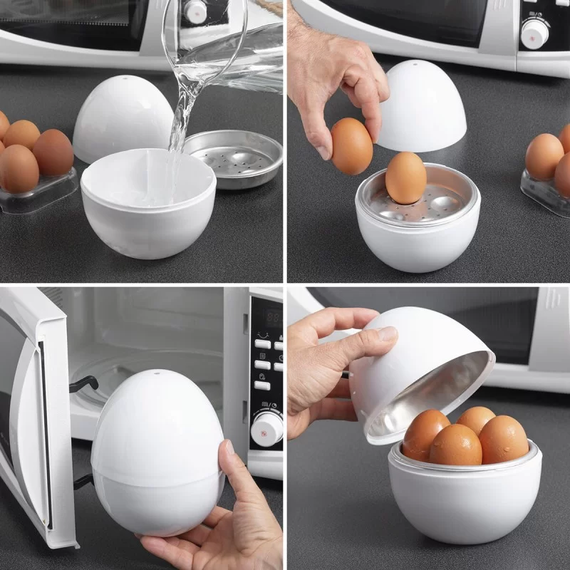 Microwave Egg Boiler with Recipe Booklet...