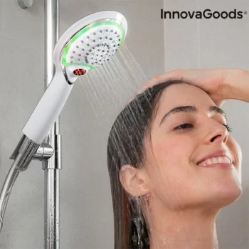 InnovaGoods LED Shower with Temperature Sensor