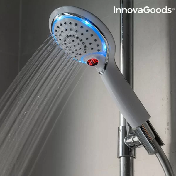 InnovaGoods LED Shower with Temperature Sensor