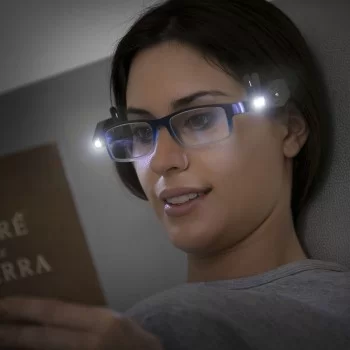 360º LED Glasses Clip InnovaGoods 2 Units 2