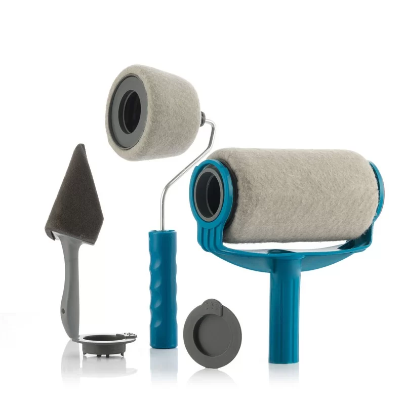 Set of refillable, Anti-drip Paint Rollers...