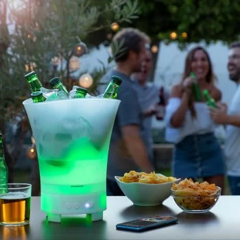 LED bucket with rechargeable speaker Sonice InnovaGoods 2