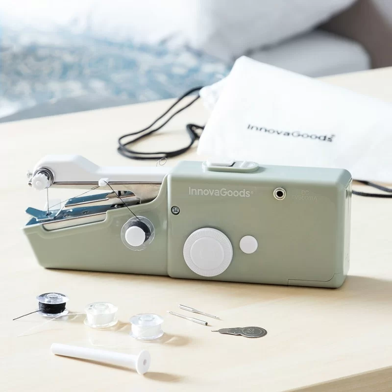 Portable Travel Handheld Sewing Machine Sewket...