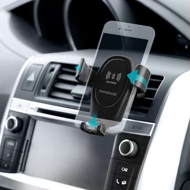 Mobile Phone Holder with Wireless Charger for...