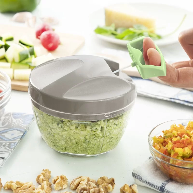 Manual mini chopper with pull cord Spinop...