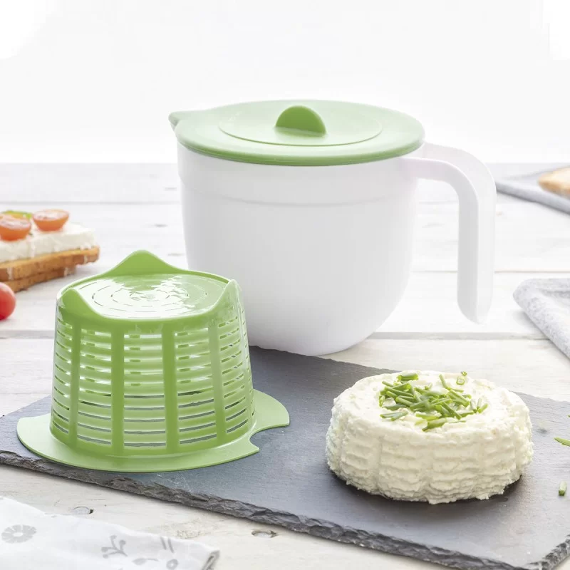 Mould for Making Fresh Cheese with Manual and...