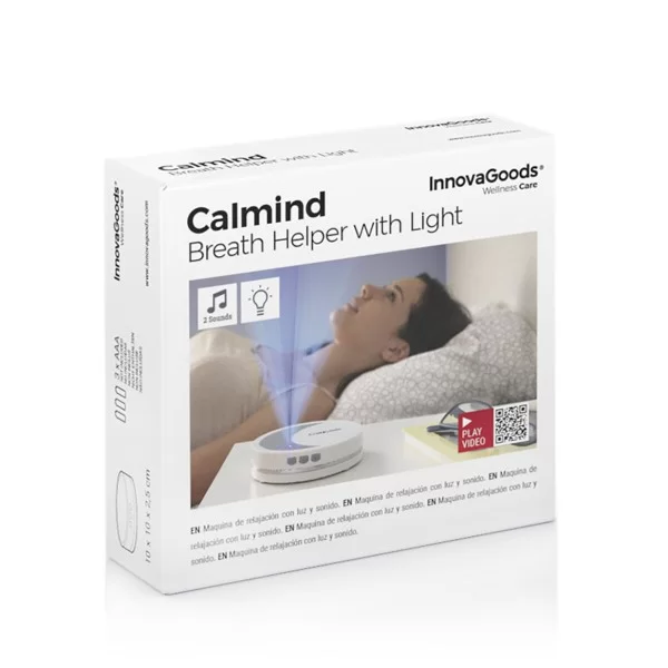 Relaxation Machine with Light and Sound for Sleep Calmind InnovaGoods
