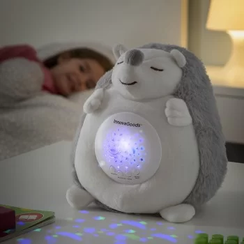 Hedgehog Soft Toy with White Noise and Nightlight... 2