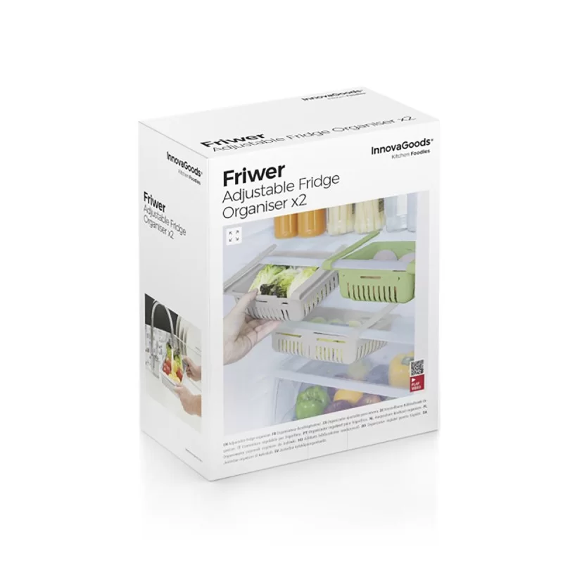 Adjustable Fridge Organiser Friwer InnovaGoods...