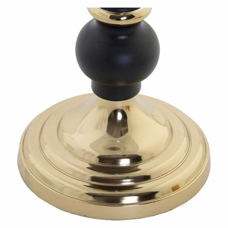 Candle Holder DKD Home Decor Aluminium Crystal...