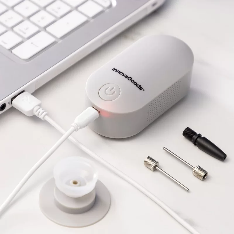 2-in-1 Rechargeable Vacuum Pump and Inflator...