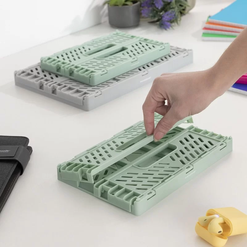 Set of 3 Foldable and Stackable Organiser Boxes...