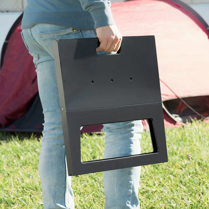 Folding Portable Barbecue for use with Charcoal...
