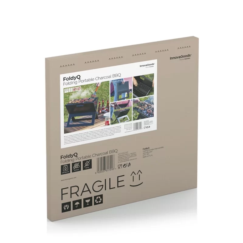 Folding Portable Barbecue for use with Charcoal...