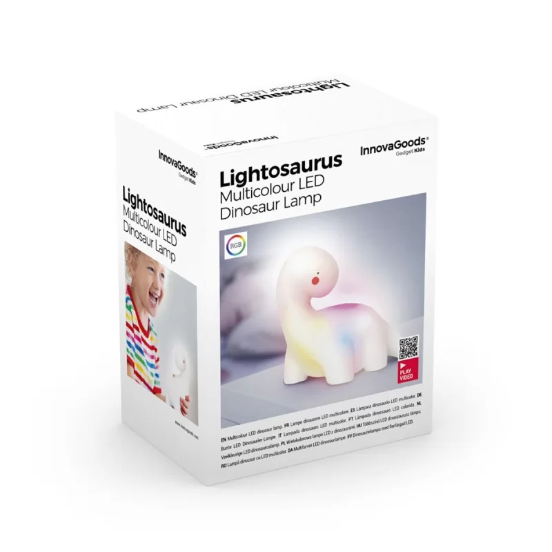 Dinosaur Multicolour LED Lamp Lightosaurus...