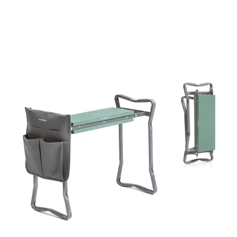 3-in-1 Folding Garden Seat with Bag for Tools...