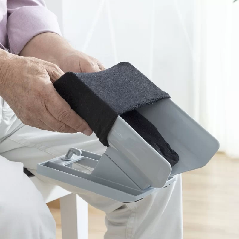 Sock Aid and Shoe Horn with Sock Remover...