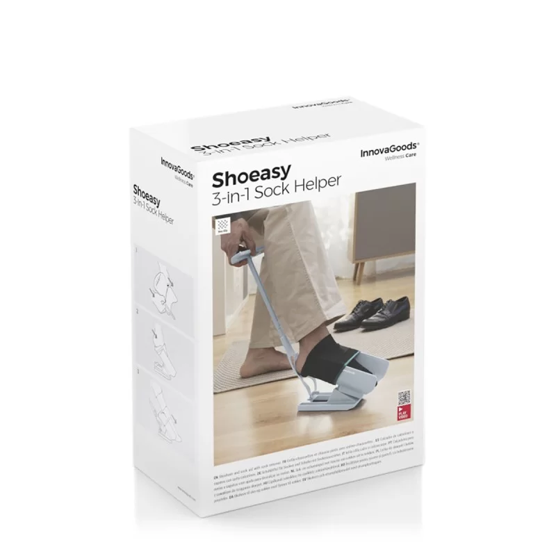 Sock Aid and Shoe Horn with Sock Remover...