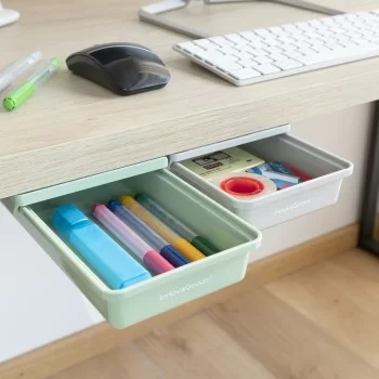 Set of Additional Adhesive Desk Drawers Underalk...