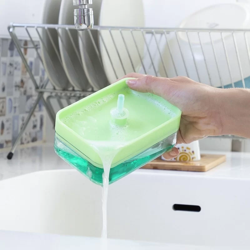 2-in-1 Soap Dispenser for the Kitchen Sink...