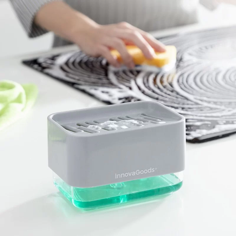 2-in-1 Soap Dispenser for the Kitchen Sink...