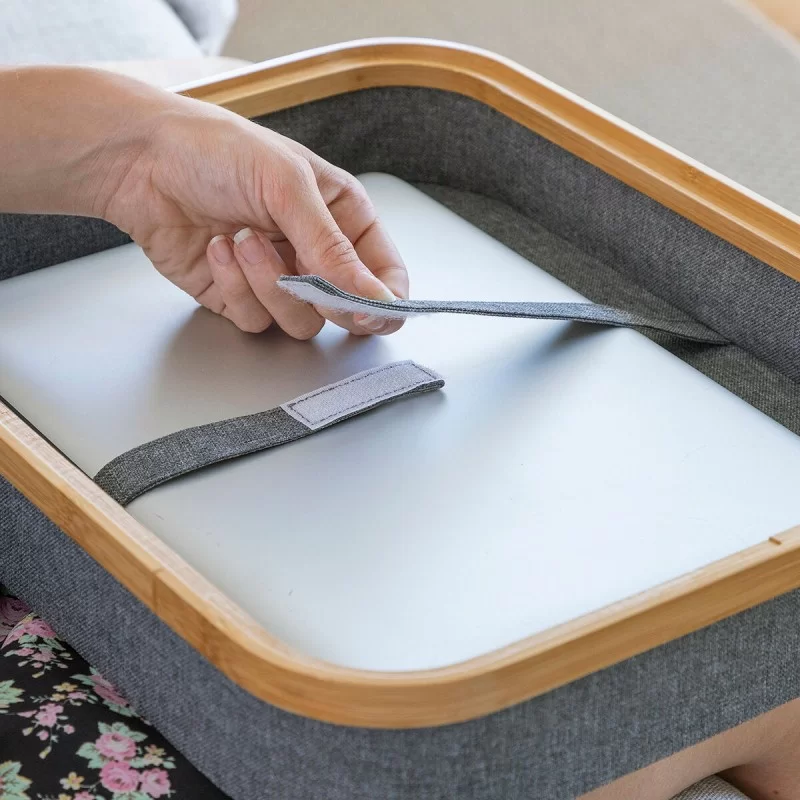 Portable Laptop Desk with Storage Tray Larage...