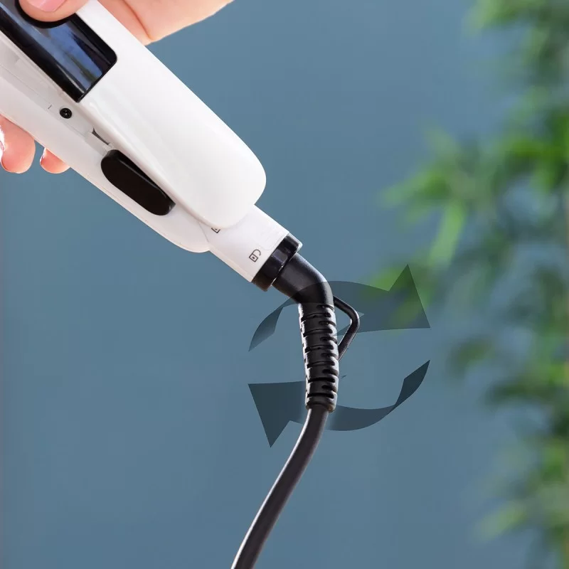 Ceramic Hair Iron with Steam Stemio InnovaGoods...