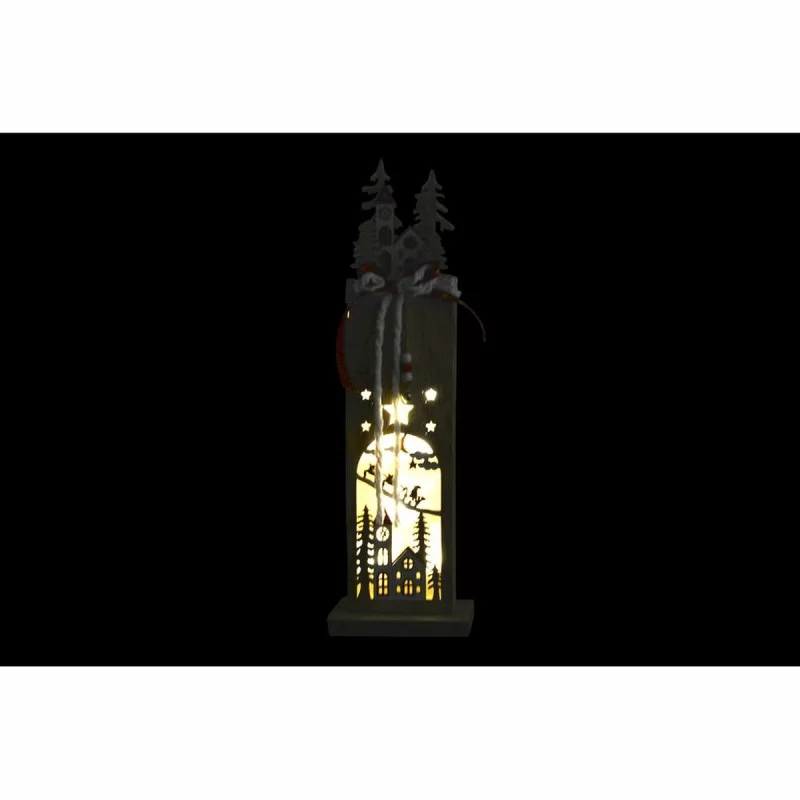 Christmas bauble DKD Home Decor Red LED