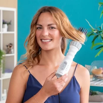 3-in-1 Drying, Styling and Curling Hairbrush Dryple... 2