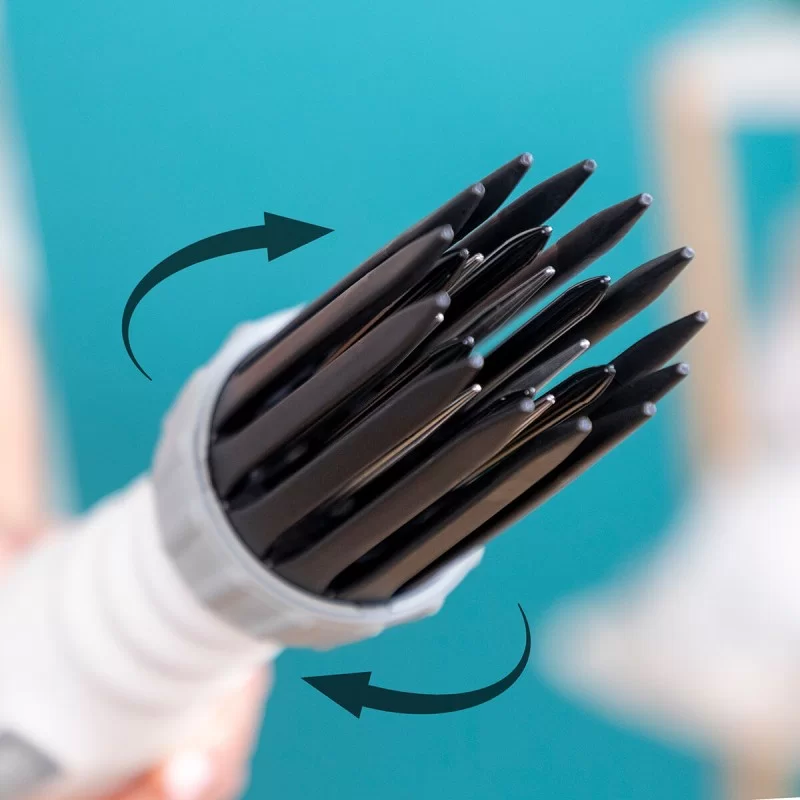 3-in-1 Drying, Styling and Curling Hairbrush...