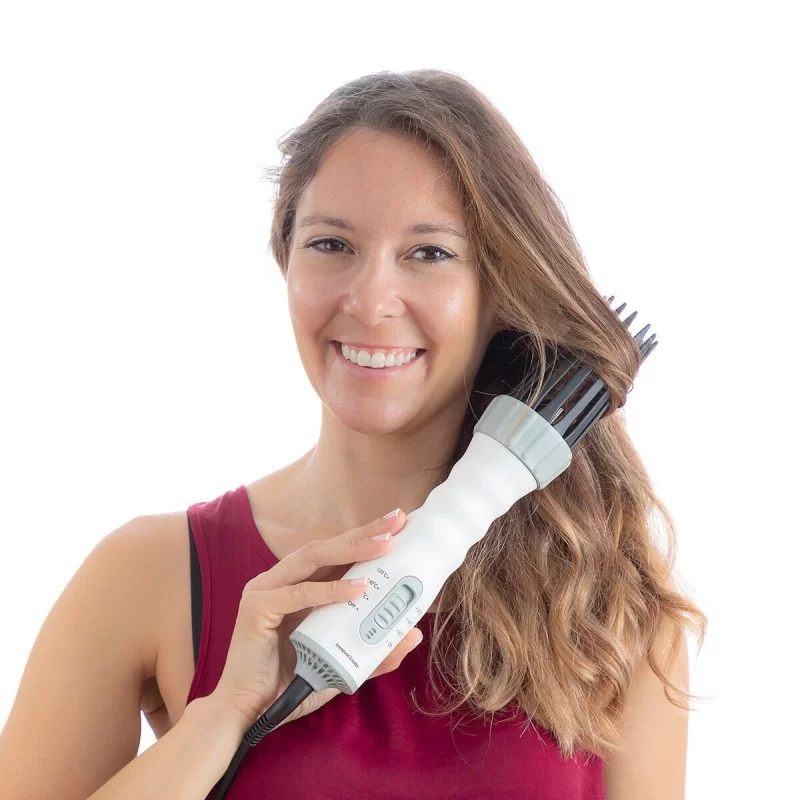 3-in-1 Drying, Styling and Curling Hairbrush...