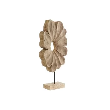 Decorative Figure DKD Home Decor Brown Flower 24 x 9 x 55 cm