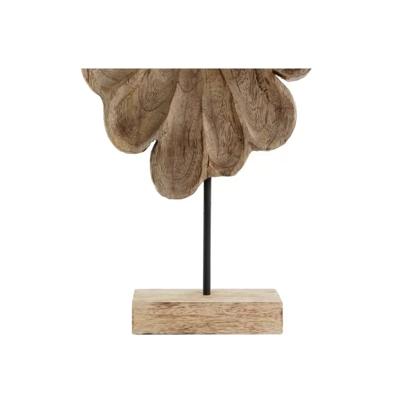 Decorative Figure DKD Home Decor Brown Flower...