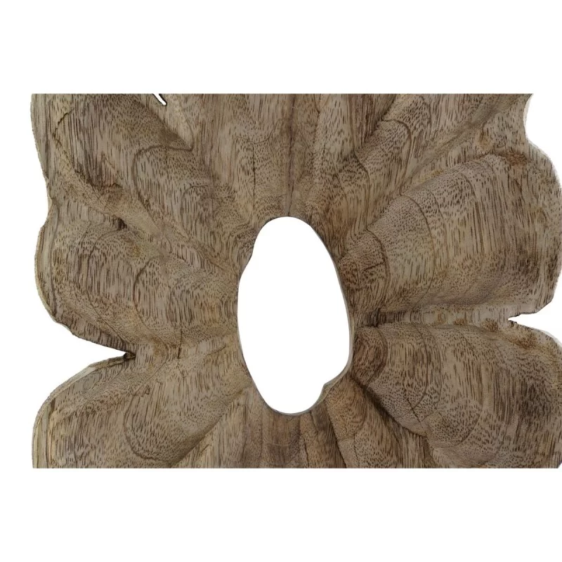 Decorative Figure DKD Home Decor Brown Flower...