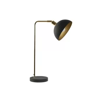 Desk lamp Home ESPRIT Black Golden Metal 25 W 220 V 27 x...