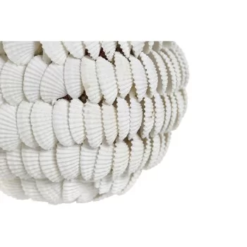 Decorative bauble Home ESPRIT White 9 x 9 x 9 cm 2