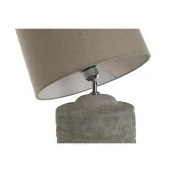 Desk lamp Home ESPRIT Grey Cement 50 W 220 V 24 x 24 x 82 cm 2