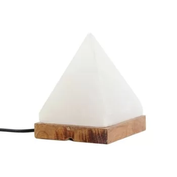 Desk lamp DKD Home Decor Salt Acacia 15 W 220 V 13 x 13 x...